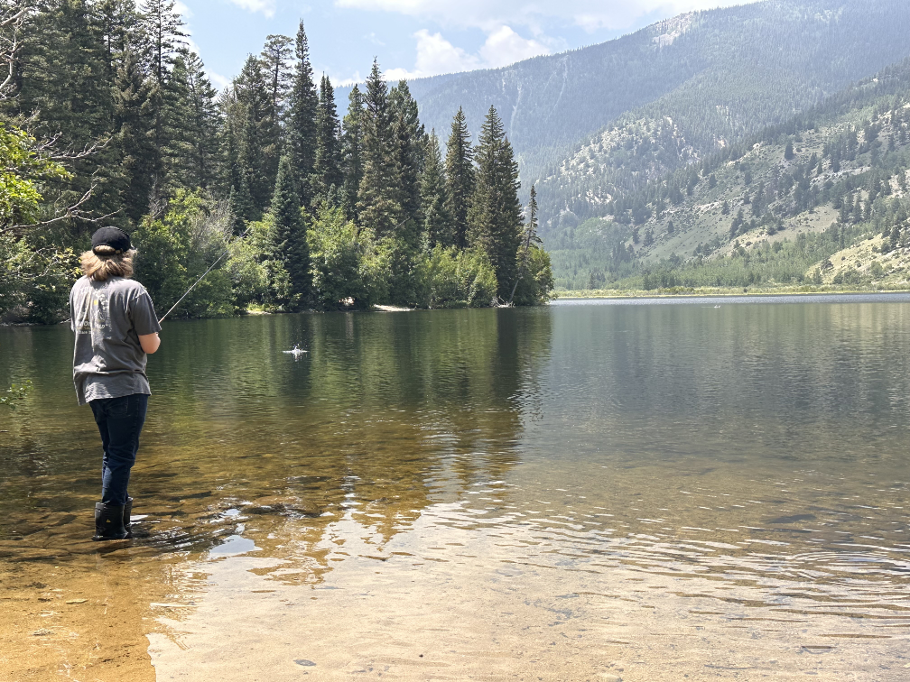 Ryan fishing